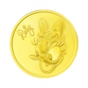 24k " Disney - Daisy Duck " Yellow Gold Coin - 4g 
