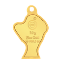 24k " أم علاي  " Yellow Gold Ingot Wearable- 10g  