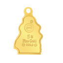 24k " أم علاي  " Yellow Gold Ingot Wearable- 10g  