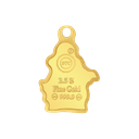 24k " ام خماس  " Yellow Gold Ingot - 5g 