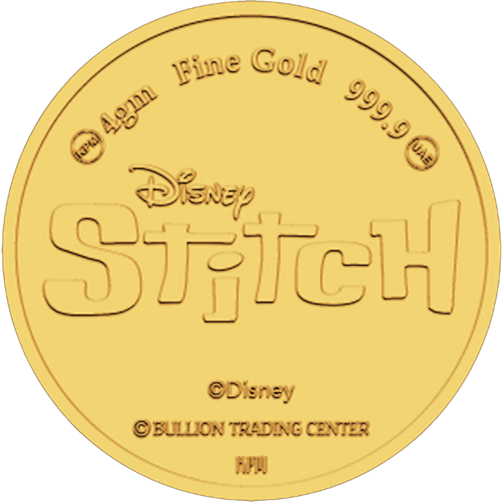 24k " Angel " Yellow Gold Coin - 4gg