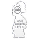 أم علاوي -Ingot Silver 100g