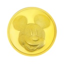 24k " Disney - Mickey Mouse " Yellow Gold Coin - 4g