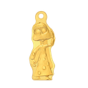 24k " أم علاوي  " Yellow Gold Ingot Wearable- 5g   