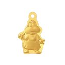 24k " ام خماس  " Yellow Gold Ingot Wearable- 2.5g  