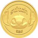  24k " STITCH " Yellow Gold Coin - 4g 